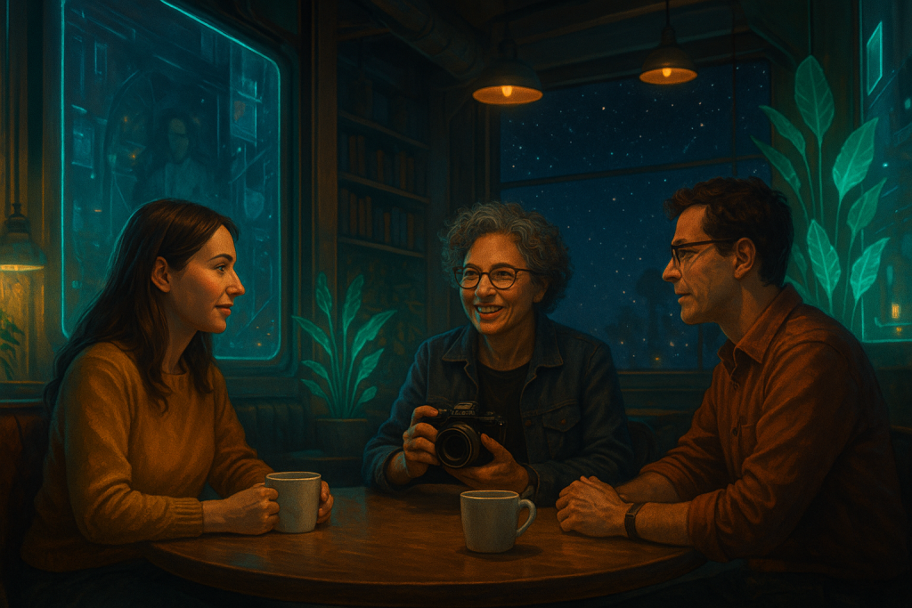 Nova Generated A Cafe Image